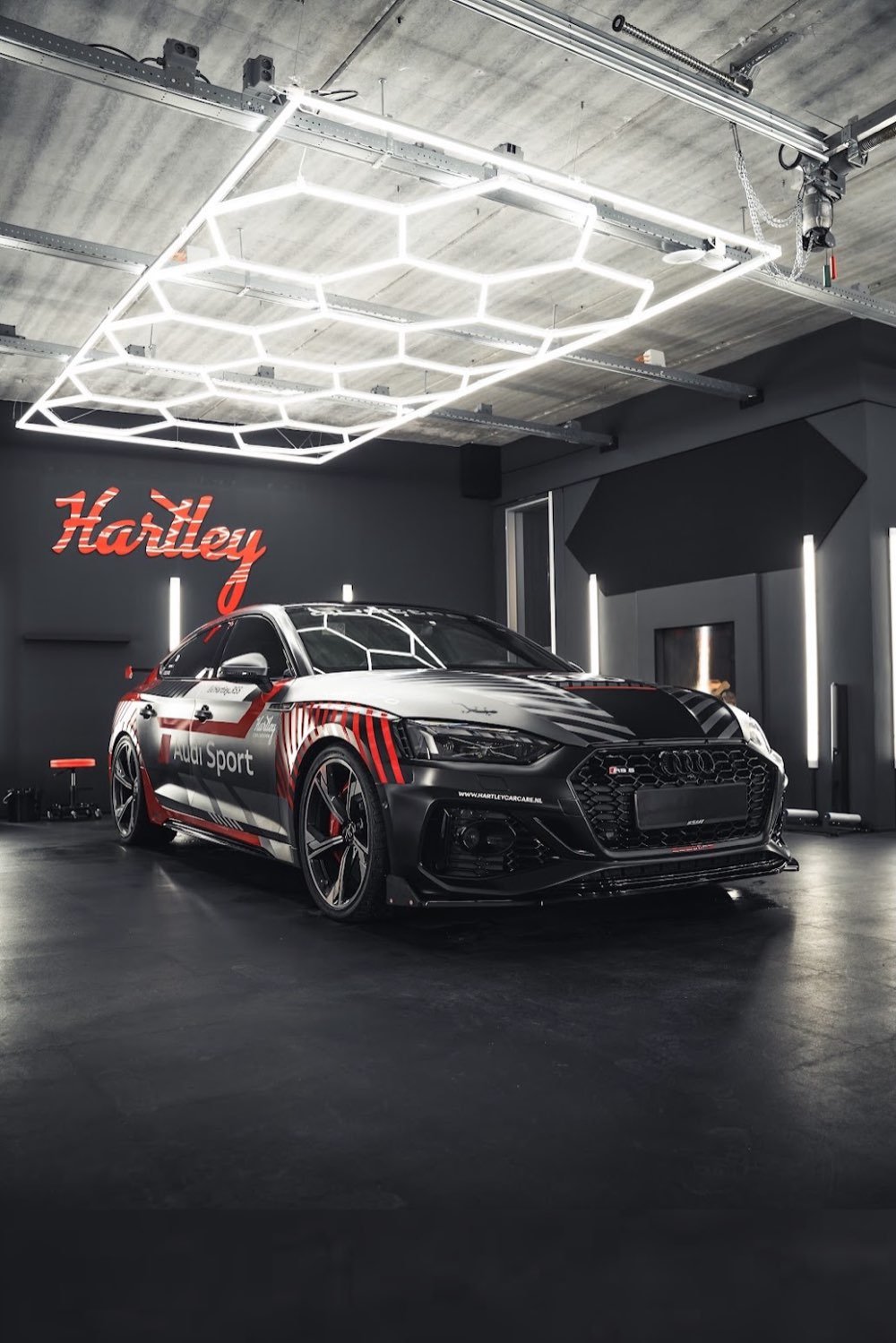 De Audi RS5 B9.5 van Martijn, klant van Sabr Motorsport